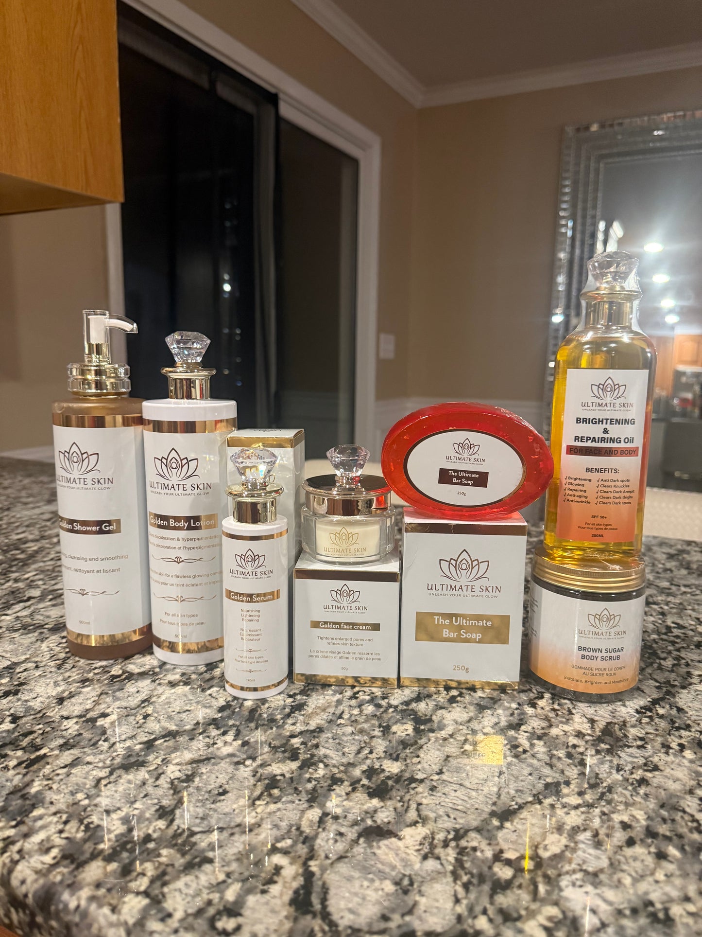 Full perfect skin Ultimate Golden Skincare Set