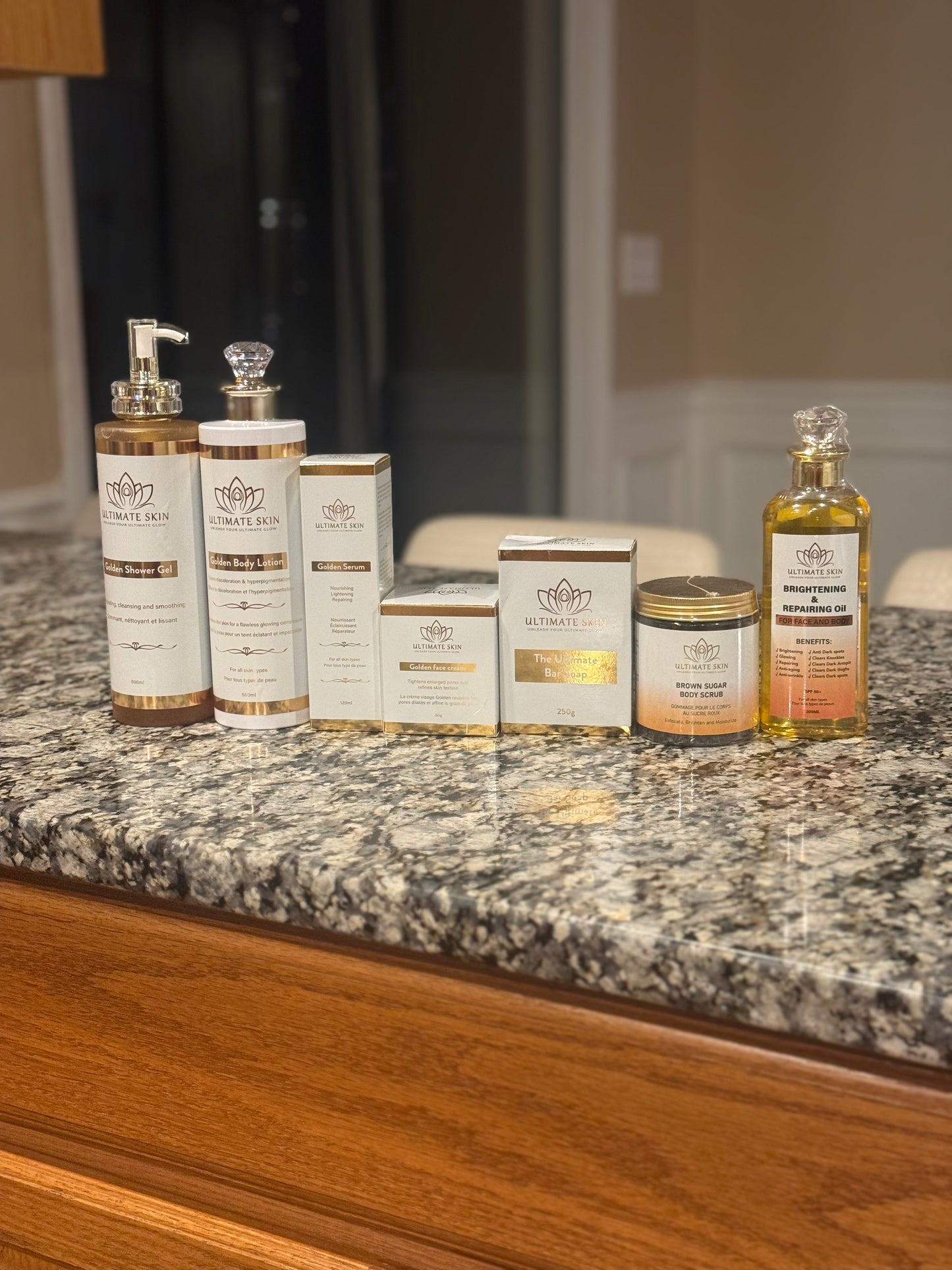 Full perfect skin Ultimate Golden Skincare Set